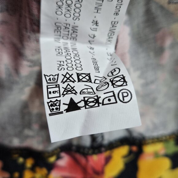 Zara Girls Black Floral Dress 13/14 – 30" Length - Picture 6 of 6